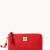 Dooney & Bourke The Saffiano Collection | Grab and Go^Saffiano Folded Zip Wristlet