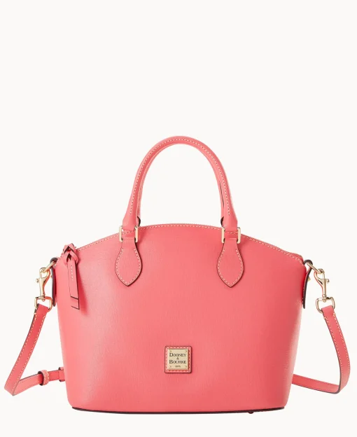 Dooney & Bourke The Saffiano Collection | Textured Leather^Saffiano Geena Satchel
