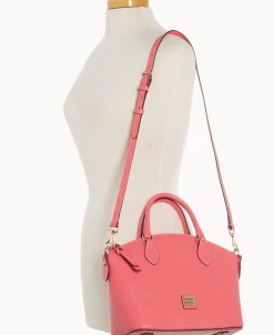 Dooney & Bourke The Saffiano Collection | Textured Leather^Saffiano Geena Satchel