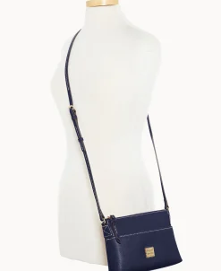 Dooney & Bourke The Saffiano Collection | Textured Leather^Saffiano Ginger Crossbody