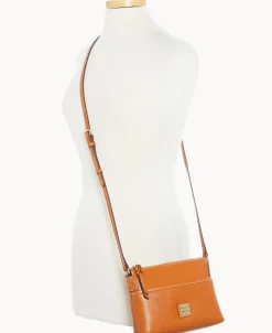 Dooney & Bourke The Saffiano Collection | Textured Leather^Saffiano Ginger Crossbody