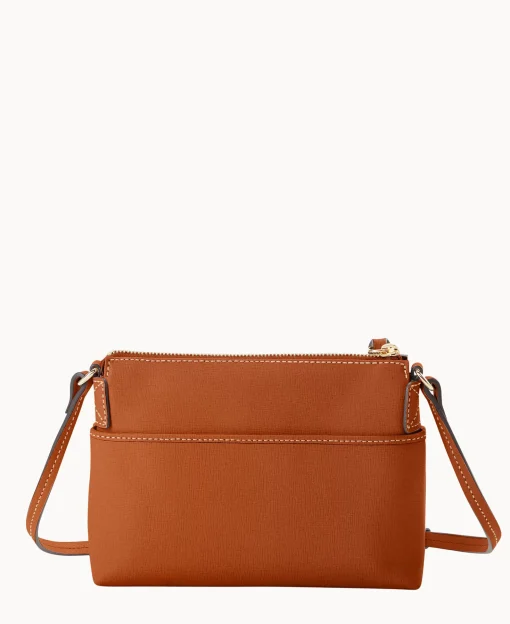 Dooney & Bourke The Saffiano Collection | Textured Leather^Saffiano Katie Crossbody