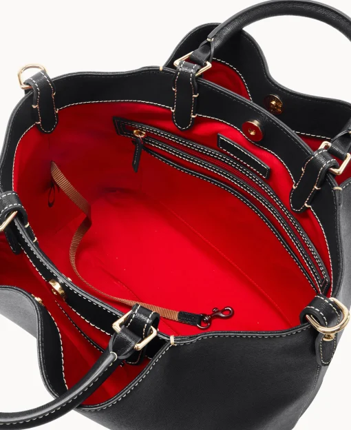 Dooney & Bourke The Saffiano Collection | Textured Leather^Saffiano Large Barlow