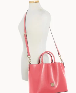 Dooney & Bourke The Saffiano Collection | Textured Leather^Saffiano Large Barlow