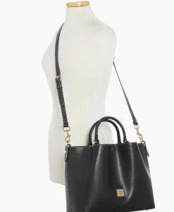 Dooney & Bourke The Saffiano Collection | Textured Leather^Saffiano Large Barlow