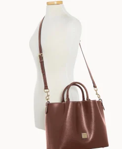 Dooney & Bourke The Saffiano Collection | Textured Leather^Saffiano Large Barlow