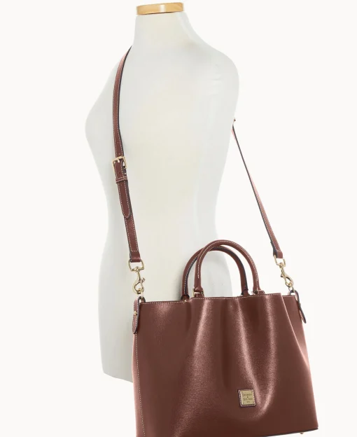 Dooney & Bourke The Saffiano Collection | Textured Leather^Saffiano Large Barlow