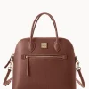Dooney & Bourke The Saffiano Collection | Textured Leather^Saffiano Large Domed Satchel