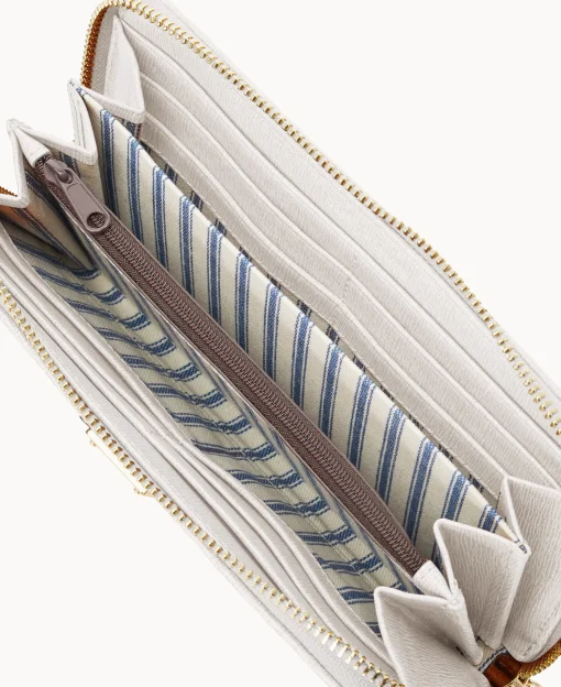 Dooney & Bourke The Saffiano Collection | Grab and Go^Saffiano Large Zip Around Wristlet