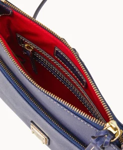 Dooney & Bourke The Saffiano Collection | Textured Leather^Saffiano Letter Carrier
