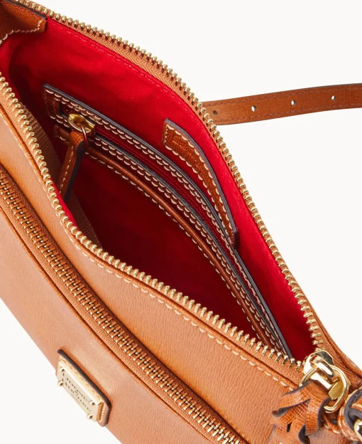 Dooney & Bourke The Saffiano Collection | Textured Leather^Saffiano Letter Carrier