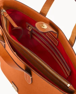 Dooney & Bourke The Saffiano Collection | Textured Leather^Saffiano Lilliana with Pouch