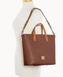 Dooney & Bourke The Saffiano Collection | Textured Leather^Saffiano Lilliana with Pouch