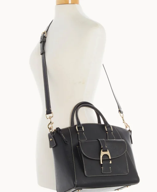Dooney & Bourke The Saffiano Collection | Textured Leather^Saffiano Naomi Satchel