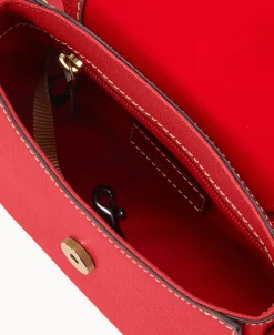 Dooney & Bourke The Saffiano Collection | Textured Leather^Saffiano Saddle Bag