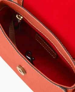 Dooney & Bourke The Saffiano Collection | Textured Leather^Saffiano Saddle Bag