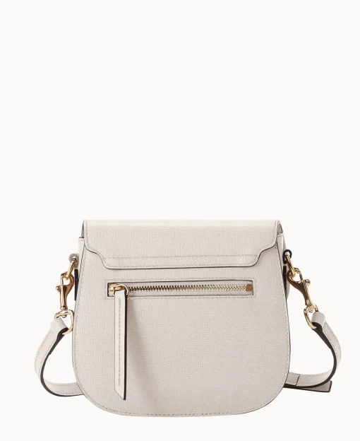 Dooney & Bourke The Saffiano Collection | Textured Leather^Saffiano Saddle Bag