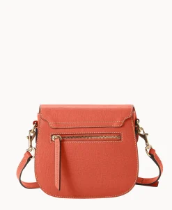 Dooney & Bourke The Saffiano Collection | Textured Leather^Saffiano Saddle Bag