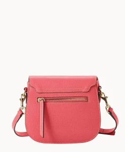 Dooney & Bourke The Saffiano Collection | Textured Leather^Saffiano Saddle Bag