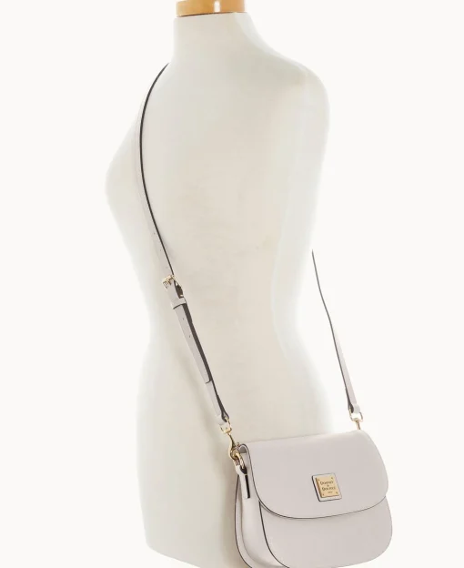 Dooney & Bourke The Saffiano Collection | Textured Leather^Saffiano Saddle Bag