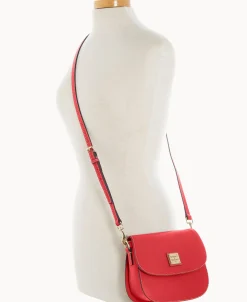 Dooney & Bourke The Saffiano Collection | Textured Leather^Saffiano Saddle Bag