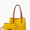 Dooney & Bourke The Saffiano Collection | Textured Leather^Saffiano Small Briana with Pouch