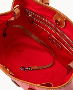 Dooney & Bourke The Saffiano Collection | Textured Leather^Saffiano Small Briana with Pouch