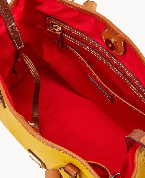 Dooney & Bourke The Saffiano Collection | Textured Leather^Saffiano Small Briana with Pouch