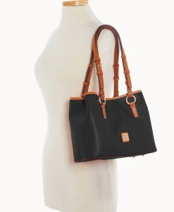 Dooney & Bourke The Saffiano Collection | Textured Leather^Saffiano Small Briana with Pouch