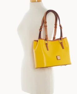 Dooney & Bourke The Saffiano Collection | Textured Leather^Saffiano Small Briana with Pouch