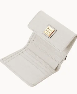 Dooney & Bourke The Saffiano Collection | Grab and Go^Saffiano Small Flap Credit Card Wallet