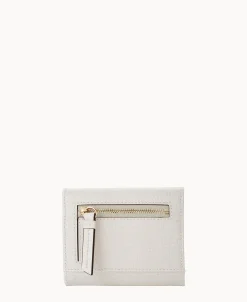 Dooney & Bourke The Saffiano Collection | Grab and Go^Saffiano Small Flap Credit Card Wallet