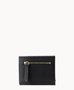 Dooney & Bourke The Saffiano Collection | Grab and Go^Saffiano Small Flap Credit Card Wallet
