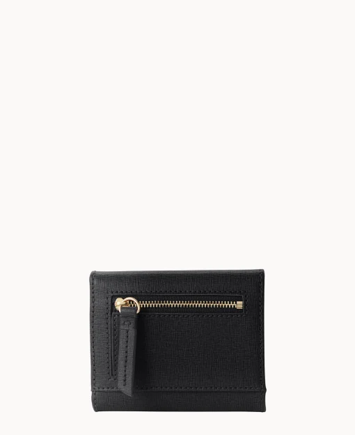 Dooney & Bourke The Saffiano Collection | Grab and Go^Saffiano Small Flap Credit Card Wallet