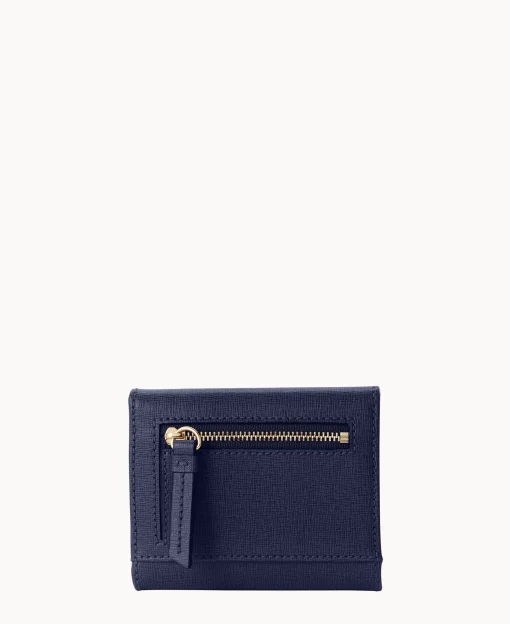 Dooney & Bourke The Saffiano Collection | Grab and Go^Saffiano Small Flap Credit Card Wallet