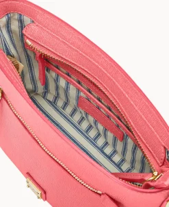 Dooney & Bourke The Saffiano Collection | Textured Leather^Saffiano Small Zip Crossbody