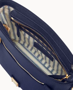 Dooney & Bourke The Saffiano Collection | Textured Leather^Saffiano Small Zip Crossbody