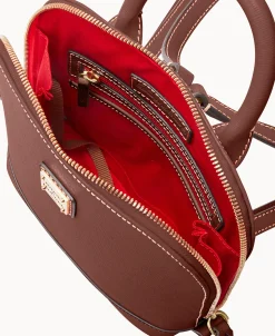 Dooney & Bourke The Saffiano Collection | Textured Leather^Saffiano Small Zip Pod Backpack