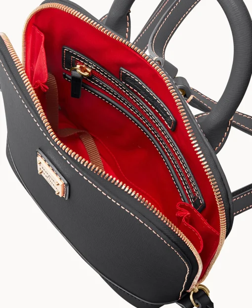 Dooney & Bourke The Saffiano Collection | Textured Leather^Saffiano Small Zip Pod Backpack