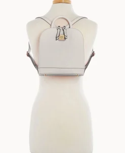 Dooney & Bourke The Saffiano Collection | Textured Leather^Saffiano Small Zip Pod Backpack