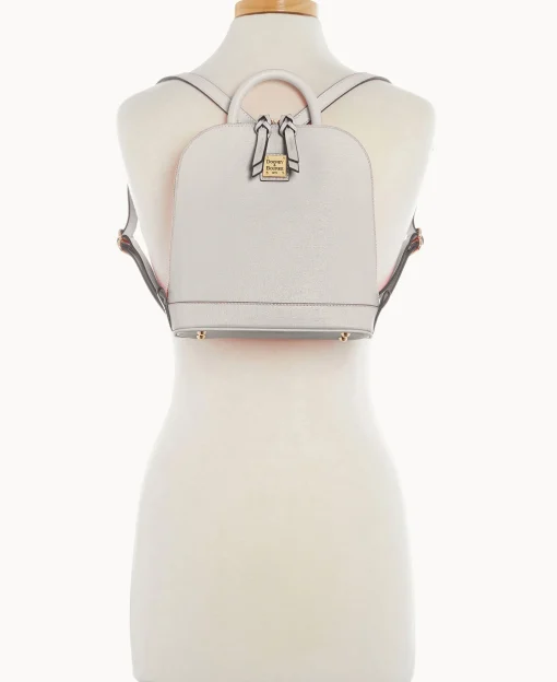 Dooney & Bourke The Saffiano Collection | Textured Leather^Saffiano Small Zip Pod Backpack
