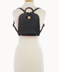 Dooney & Bourke The Saffiano Collection | Textured Leather^Saffiano Small Zip Pod Backpack