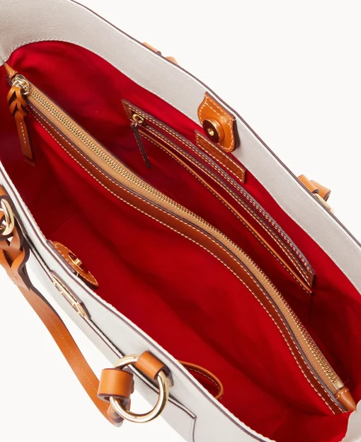 Dooney & Bourke Ready For the Getaway | Textured Leather^Saffiano Tammy Tote