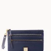 Dooney & Bourke The Saffiano Collection | Grab and Go^Saffiano Triple Zip Wristlet