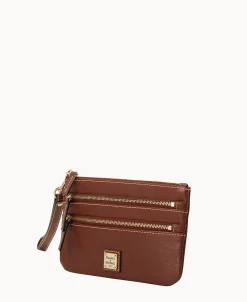 Dooney & Bourke The Saffiano Collection | Grab and Go^Saffiano Triple Zip Wristlet