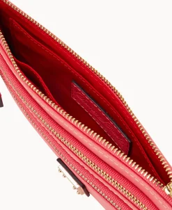 Dooney & Bourke The Saffiano Collection | Grab and Go^Saffiano Triple Zip Wristlet