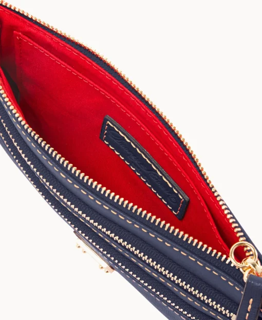 Dooney & Bourke The Saffiano Collection | Grab and Go^Saffiano Triple Zip Wristlet