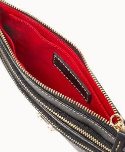 Dooney & Bourke The Saffiano Collection | Grab and Go^Saffiano Triple Zip Wristlet