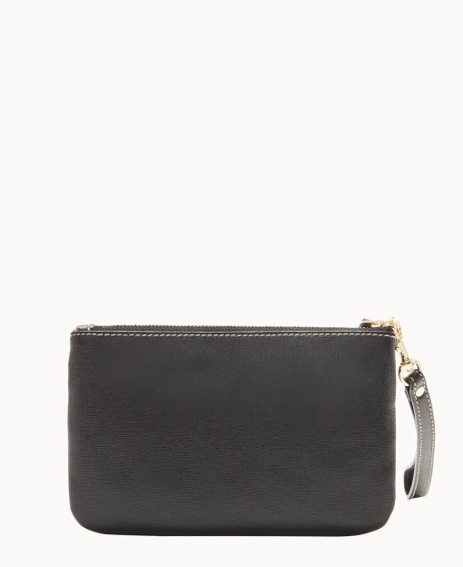 Dooney & Bourke The Saffiano Collection | Grab and Go^Saffiano Triple Zip Wristlet