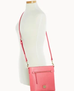 Dooney & Bourke The Saffiano Collection | Textured Leather^Saffiano Zip Crossbody